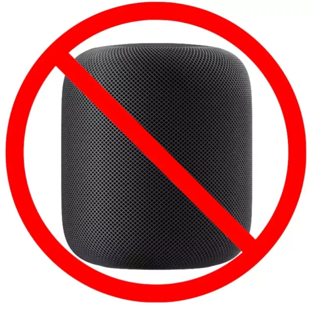 HomePod eingestellt