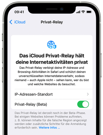 iCloud+: E-Mail-Adresse verbergen